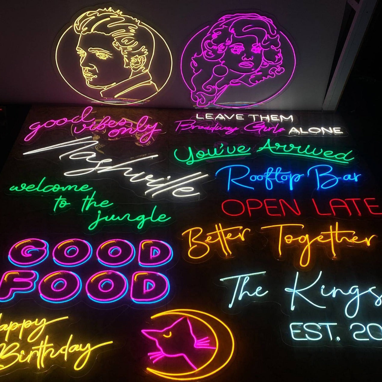 ნეონის აბრა/ ნეონის რეკლამა